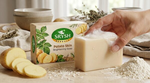 potato rice (1) Potato Rice Skin Brightening Soap